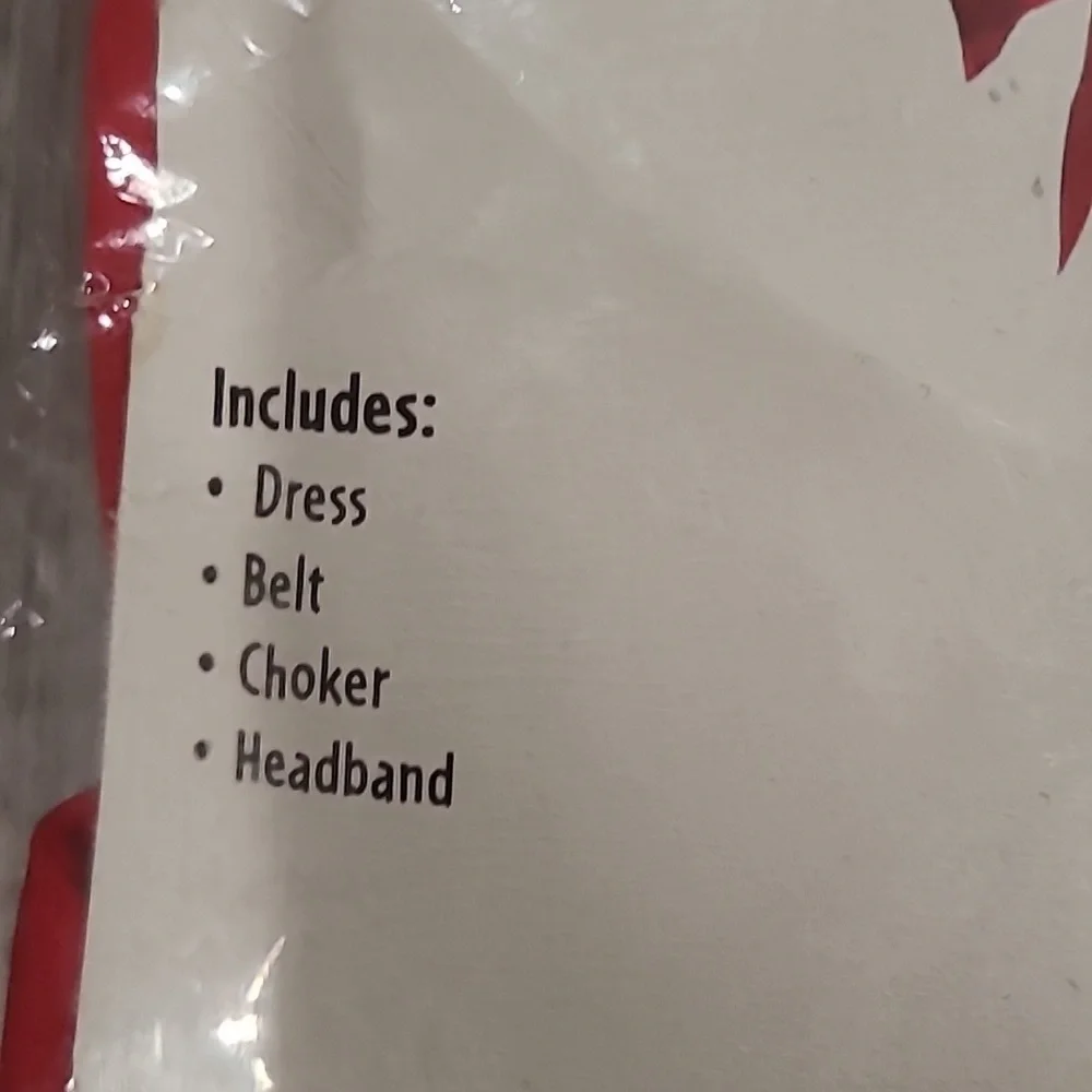 Darling Devil Costume Size Laegr 12/14